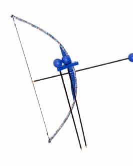 Blue Camo Toy Bow and Arrow Trainer