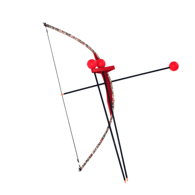 Red Camo Toy Bow and Arrow Trainer